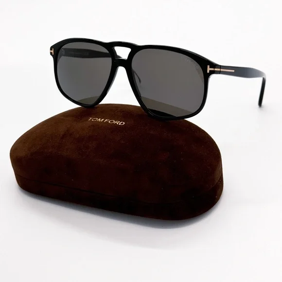 Tom Ford | Accessories | New Tom Ford Tf00 01a Black Aviator  display picture 3